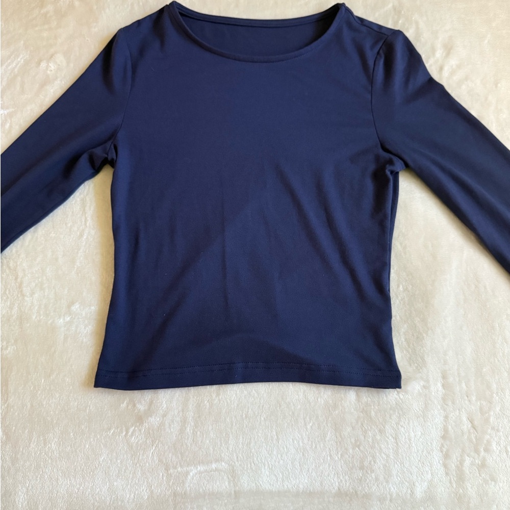 Navy Blue Women's Top